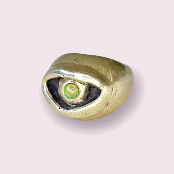 Moonstone Eye Ring