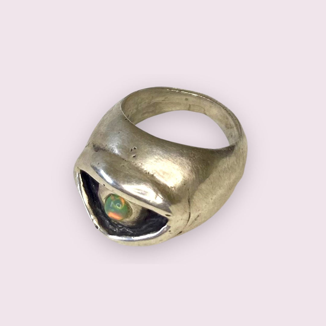 Moonstone Eye Ring