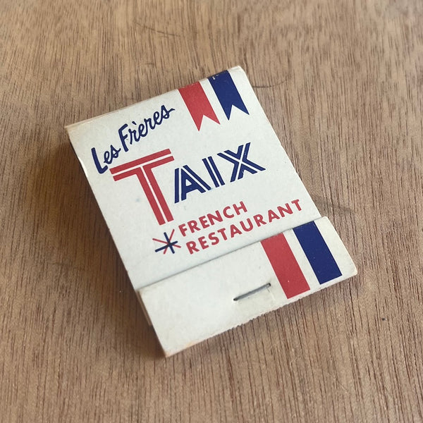 Vintage Restaurant, Bar, Club Matches - Los Angeles & California