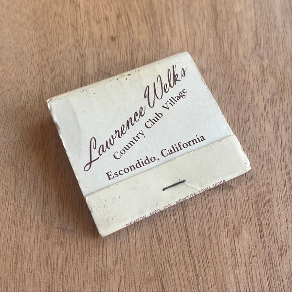 Vintage Restaurant, Bar, Club Matches - Los Angeles & California