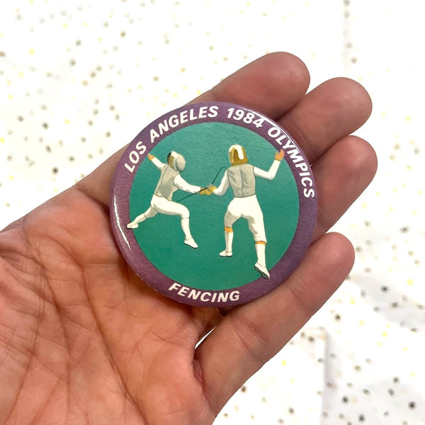 Vintage 1984 LA Olympics Buttons