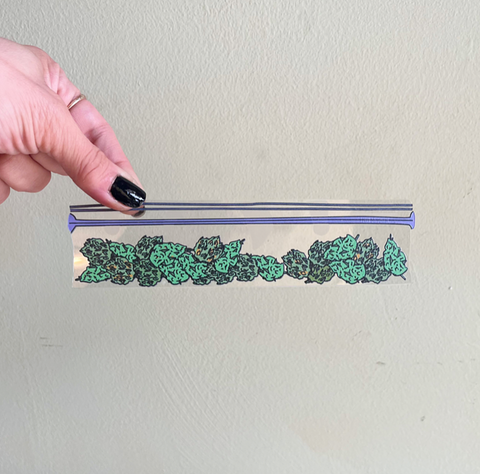 Weed Baggie Bookmark