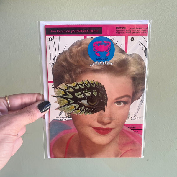 CANCER - One of a Kind Zodiac Card