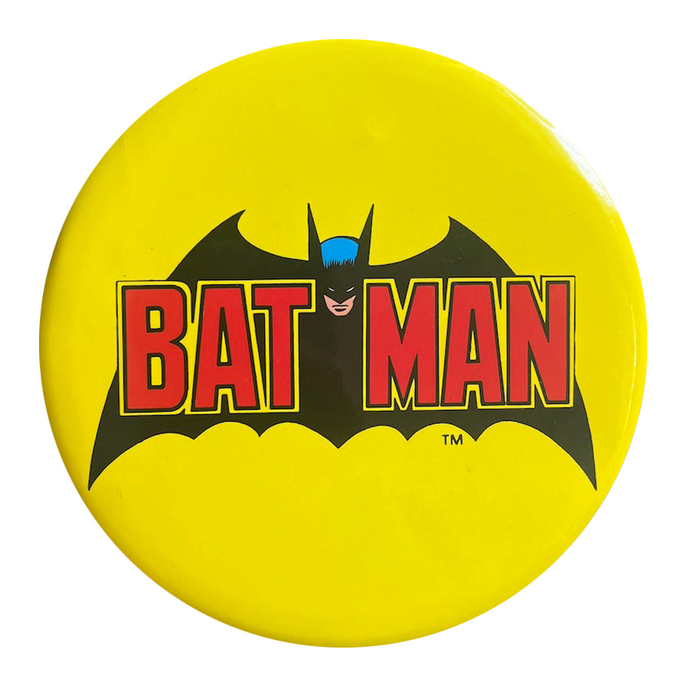 Vintage Giant Batman Button