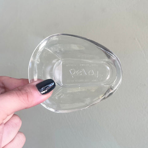 Crystal Bed Pan Ashtray - Vintage 1950's