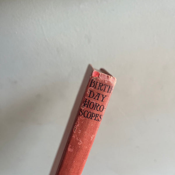 Birthday Horoscopes - Vintage 1903