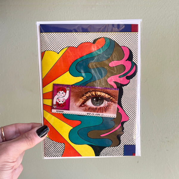 GEMINI - One of a Kind Zodiac Card