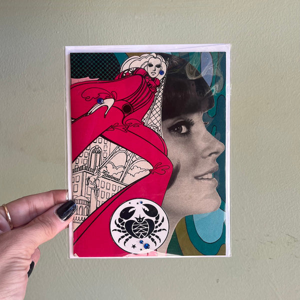 CANCER - One of a Kind Zodiac Card
