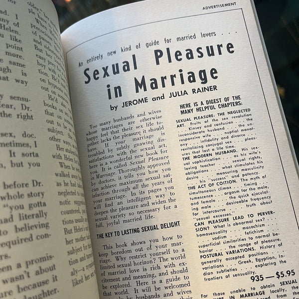 Vintage 1964 Modern Sex - Vol. 1 No. 1