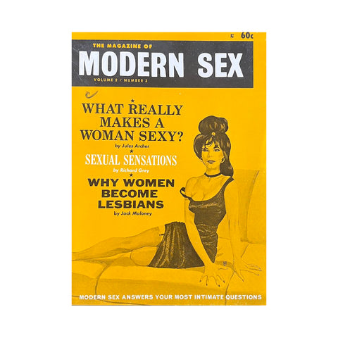 Vintage 1966 Modern Sex - Vol. 2 No. 3