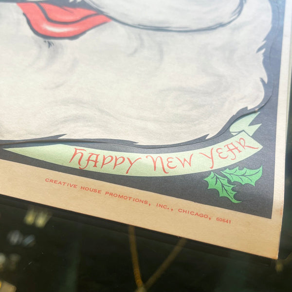 Vintage 1940's Santa Claus Mask