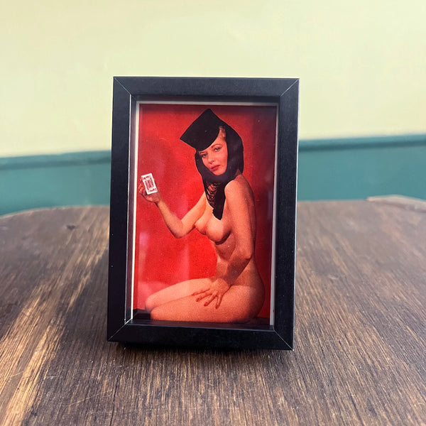 Vintage Mini Pin Up Girl Prints