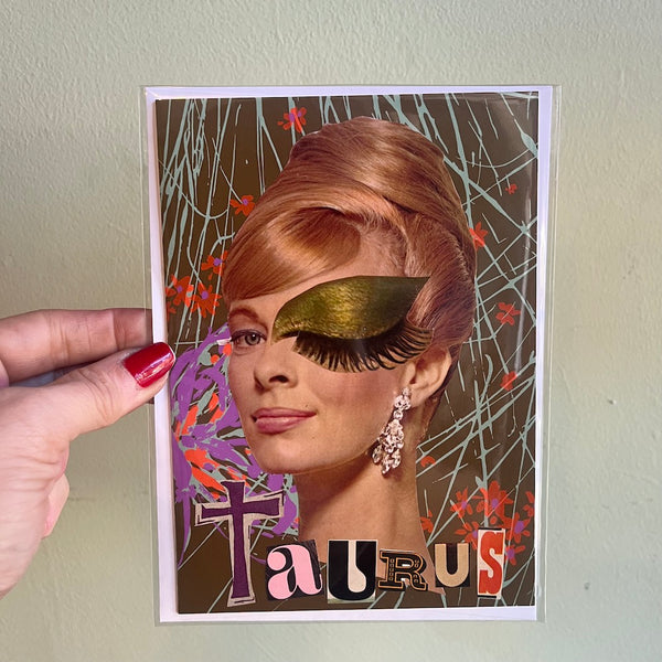 TAURUS - One of a Kind Zodiac Cards