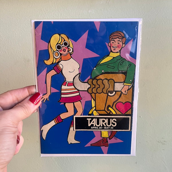 TAURUS - One of a Kind Zodiac Cards