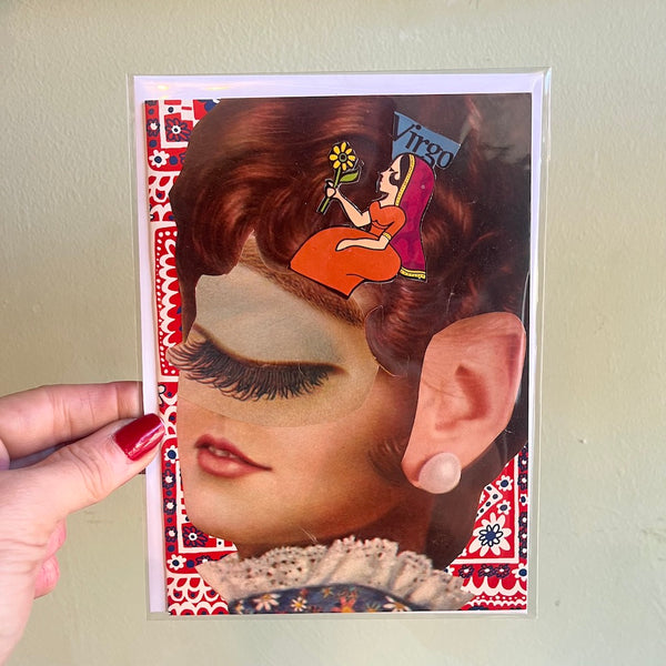 VIRGO - One of a Kind Zodiac Card