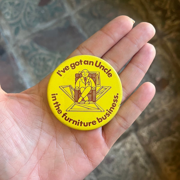 Vintage Ad & Slogan Buttons