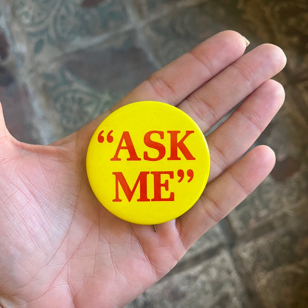 Vintage Ad & Slogan Buttons