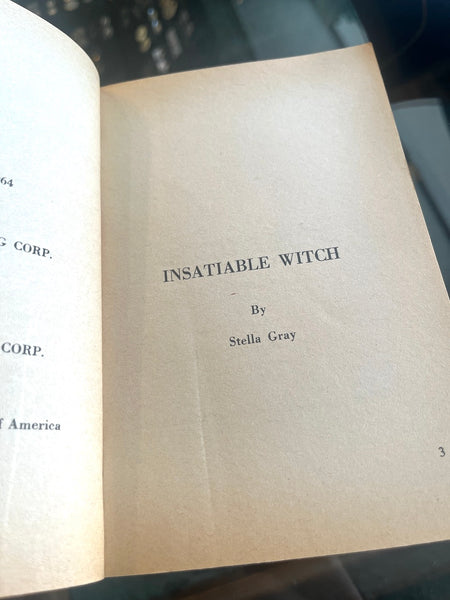 Insatiable Witch - Vintage 1964