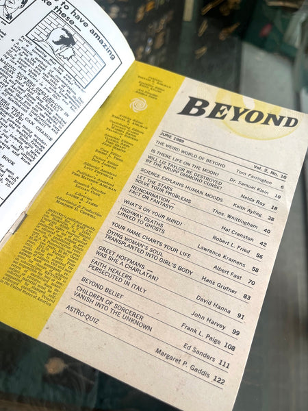 Beyond Magazine - Vintage June 1969