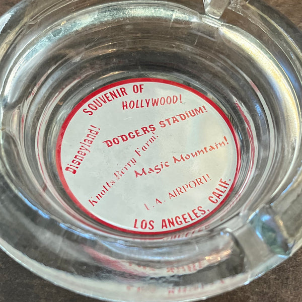 Vintage 1960's Souvenir of Los Angeles Ashtray