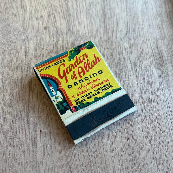 Vintage Restaurant, Bar, & Club Matches - LA & California