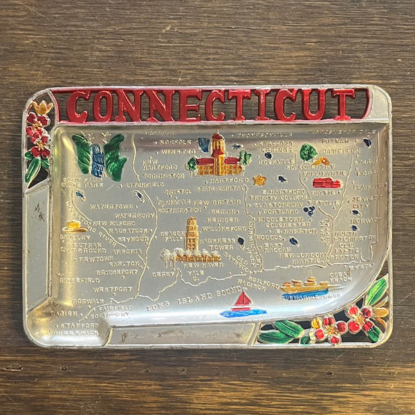 Vintage Souvenir State Ashtrays