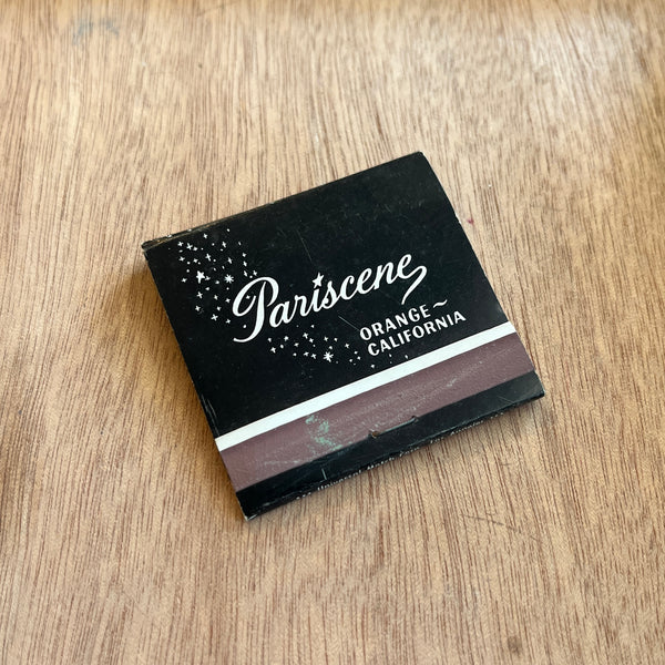 Vintage Restaurant, Bar, & Club Matches - LA & California