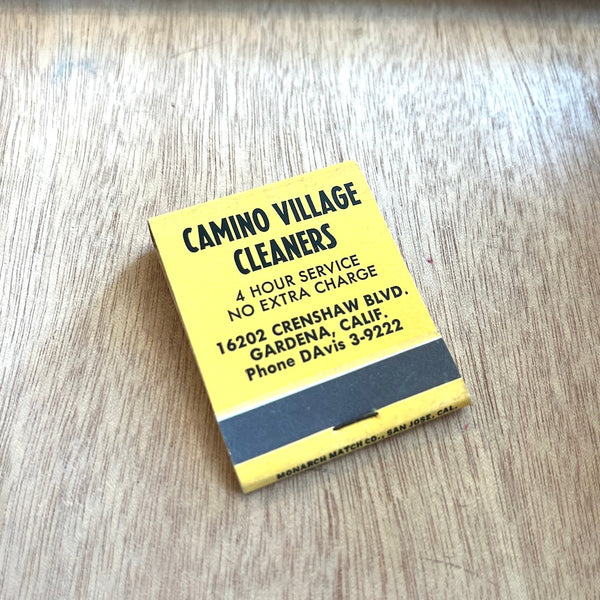 Vintage Business & Hotel Matches - LA & California