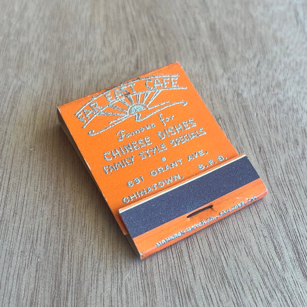 Vintage Restaurant, Bar, Club Matches - Los Angeles & California