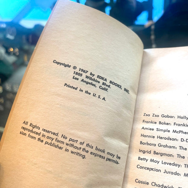 Sluts, Saints Superwomen Sinners - Vintage 1967