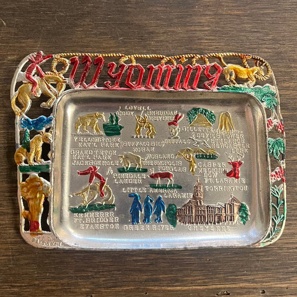 Vintage Souvenir State Ashtrays