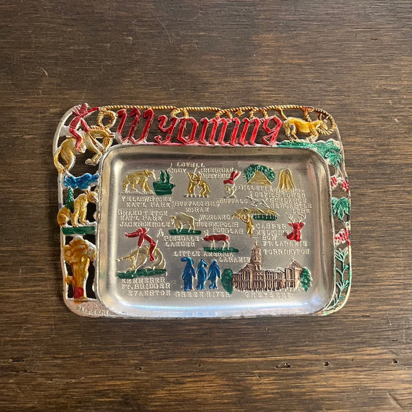 Vintage Souvenir State Ashtrays