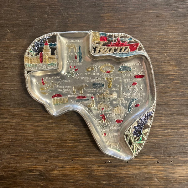 Vintage Souvenir State Ashtrays