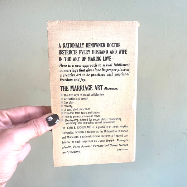 The Marriage Art - Vintage 1967