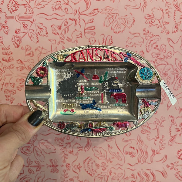 Vintage $5 State Ashtrays