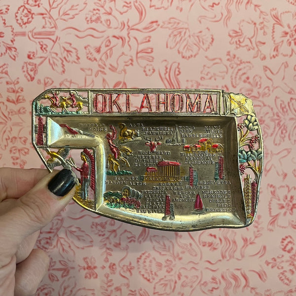 Vintage $5 State Ashtrays