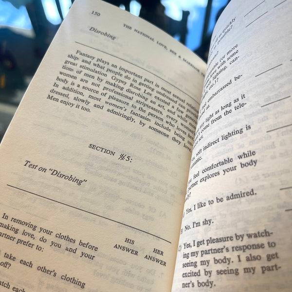 Love, Sex, & Marriage Test - Vintage 1978