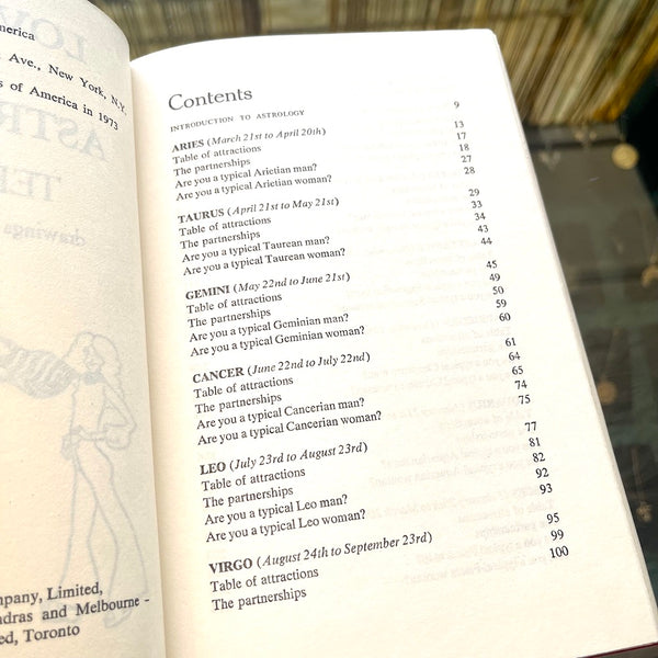 Love, Sex, & Astrology - Vintage 1973
