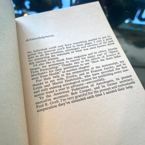 Write Your Horoscope - Vintage 1968