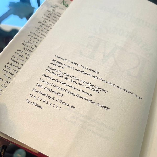 Astrological Love - Vintage 1982