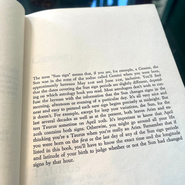 Linda Goodman's Sun Signs - Vintage 1968