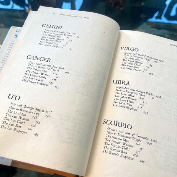 Linda Goodman's Sun Signs - Vintage 1968