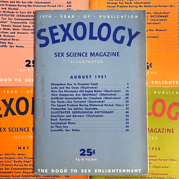 Vintage Sexology 1951 - America's First Sex Ed Magazine