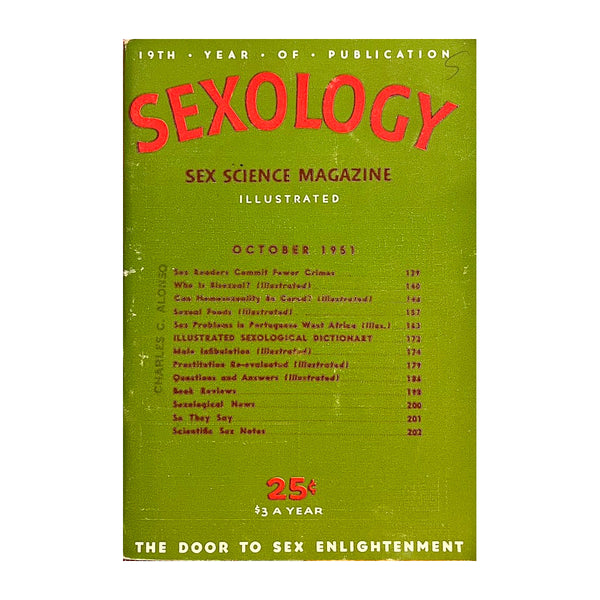 Vintage Sexology 1951 - America's First Sex Ed Magazine