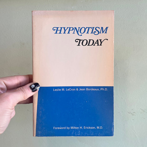 Hypnotism Today - Vintage 1972