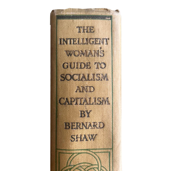 Intelligent Woman’s Guide to Socialism & Capitalism - Vintage 1928