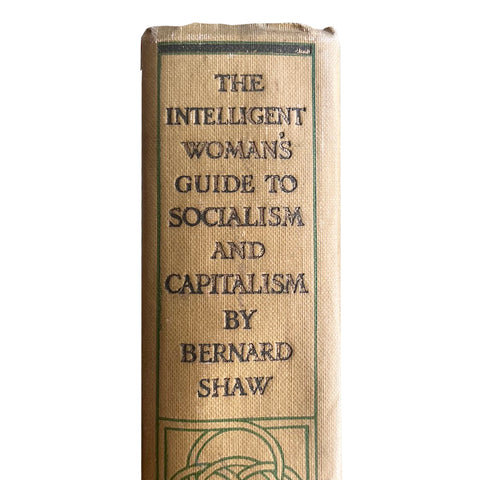 Intelligent Woman’s Guide to Socialism & Capitalism - Vintage 1928