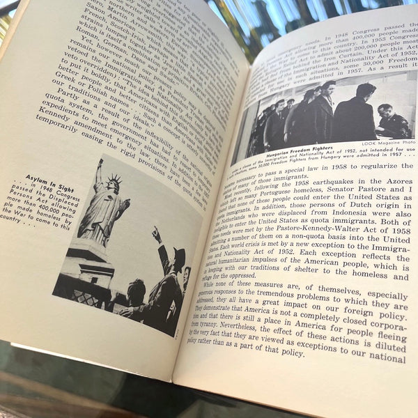 A Nation of Immigrants by JFK - Vintage 1958