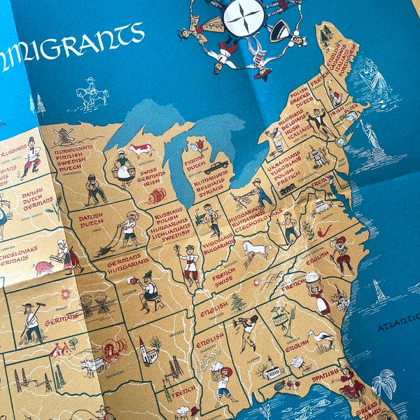 A Nation of Immigrants by JFK - Vintage 1958