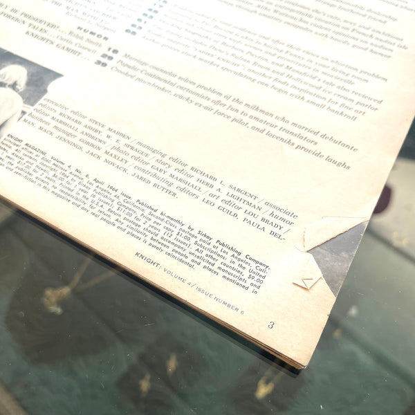 Knight: Adult Men's Magazine - Vintage 1964